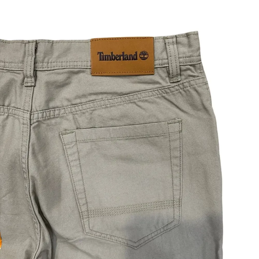 Timberland Vintage‎ Men's Relaxed Fit Straight Leg Cotton Chino Pants -W34 / L32